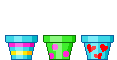 +flower+blossom+pots+ clipart