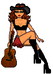 +music+person+woman+lady+guitar+ clipart