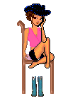 +people+person+cowgirl+s+ clipart