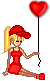 +people+person+doll+with+a+balloon++ clipart