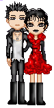 +people+person+goth+couple++ clipart