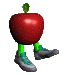 +food+apple++ clipart