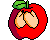 +food+apple++ clipart