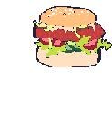 +food+burger++ clipart