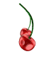 +food+cherries++ clipart