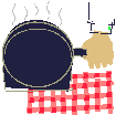+food+fried+egg++ clipart