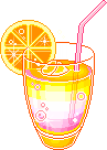 +food+glass+of+juice++ clipart