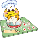 +food+making+pastry++ clipart