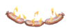 +food+sizzling+sausages++ clipart