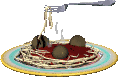 +food+spaghetti+and+meat+balls++ clipart