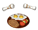 +food+steak+and+eggs++ clipart