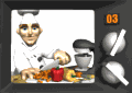 +food+tv+chef++ clipart