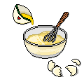 +food+whisking+in+a+mixing+bowl++ clipart