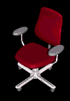 +furniture+computer+chair++ clipart