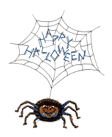+halloween+hallowen+spiders+web++ clipart