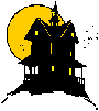 +halloween+haunted+house++ clipart
