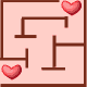 +heart+hearts+and+maze++ clipart