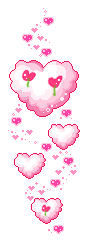 +love+fluffy+pink+hearts++ clipart