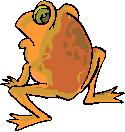 +reptile+animal+brown+frog++ clipart