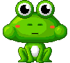 +reptile+animal+frog+with+cheeks++ clipart