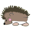 +animal+hedgehog++ clipart