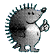 +animal+hedgehog++ clipart