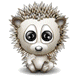 +animal+hedgehog++ clipart