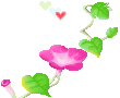 +love+flower+with+hearts++ clipart