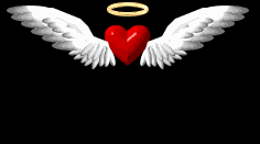 +love+heart+and+wings++ clipart