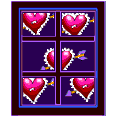 +love+hearts+through+a+window++ clipart