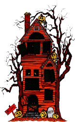 +scary+horror+evil+haunted+house+ clipart