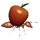 +bug+insect+ant+with+huge+egg++ clipart