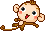 +jungle+forest+animal+baboon++ clipart