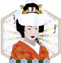 +orient+asian+geisha++ clipart