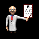 +medical+health+doctor+optician+and+eye+test++ clipart