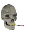 +medical+health+doctor+smoking+skull++ clipart