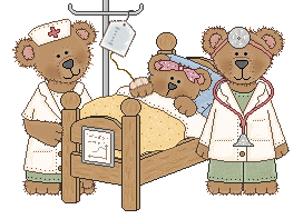 +medical+health+doctor+teddy+bears+hospital++ clipart