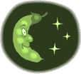 +astronomy+green+moon++ clipart