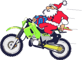 +motorcycle+transportation+father+christmas+motorcycle++ clipart