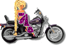 +motorcycle+transportation+girl+and+hog++ clipart