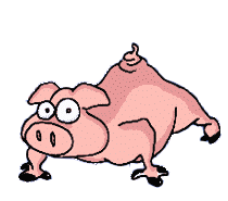 +hog+farm+animal+livestock+pushup+pig++ clipart