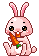 +animal+pet+rabbit+with+a+carrot++ clipart