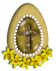 +religion+religious+easter+egg+and+cross++ clipart