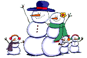 +snow+winter+fall+snowman+family++ clipart