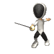 +sports+games+activities+fencer++ clipart