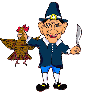 +holiday+november+Pilgrim+and+thanksgiving+turkey++ clipart