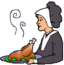 +holiday+november+Pilgrim+with+thanksgiving+roast+Turkey++ clipart