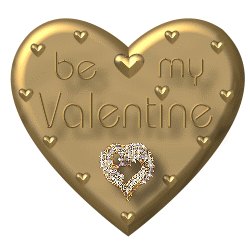 +st+saint+valentines+day+feast+be+my+valentine+gol+dheart+ clipart