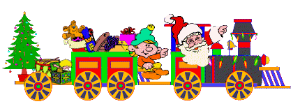 +transportation+railroad+christmas+train++ clipart