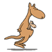 +animal+kangaroo+ clipart